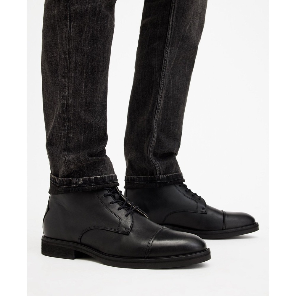 Drago‎ Leather Lace Up Boots